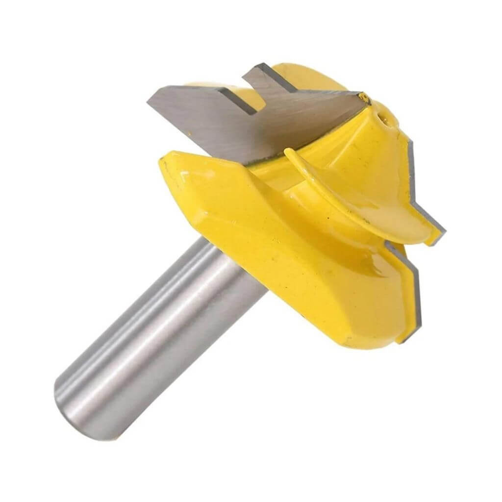 45 Degree Lock Router Bit - 12mm Shank 