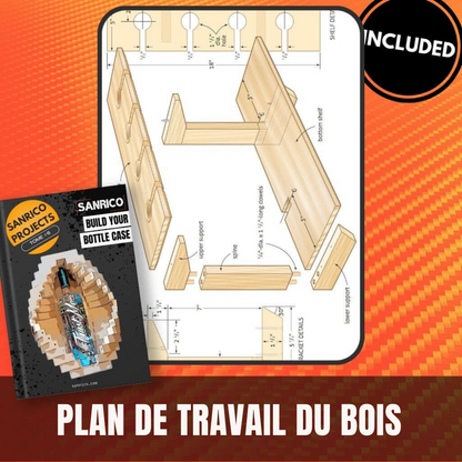 STRUCTOFIX Projet de boîte à bouteilles en bois