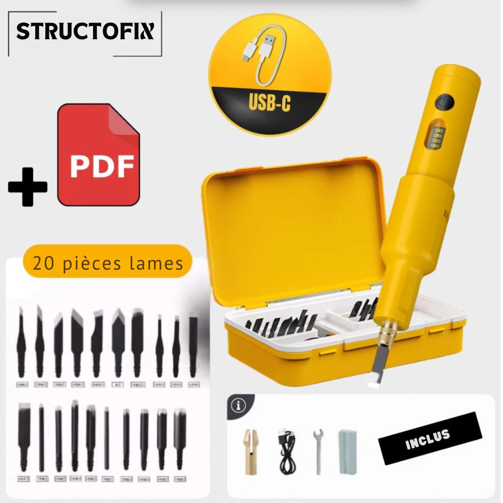 STRUCTOFIX SculptPro Electric Scissors 